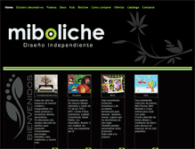 Tablet Screenshot of miboliche.cl